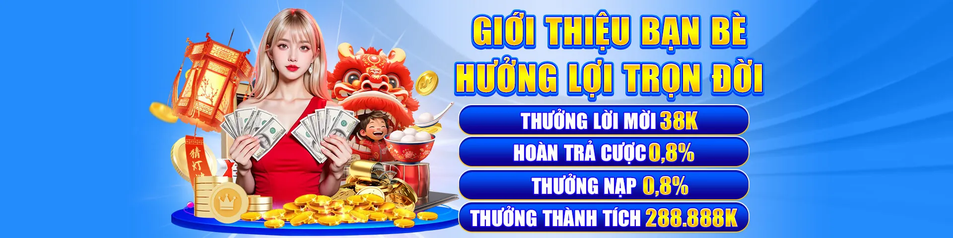 Banner khuyến mãi độc quyền cho trò chơi slot tại rg8369 casino
